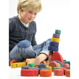 KORXX-Bauklötze Form Mix Color edu, 56-tlg.-image