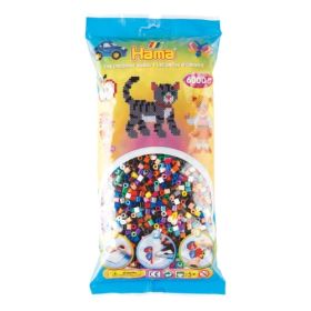 Bügelperlen Nachfüllset, 6000 Stk., Vollton-image