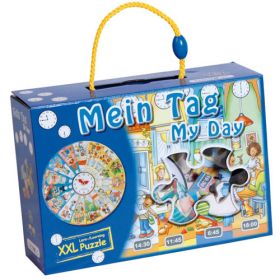 Lernpuzzle XXL, Mein Tag-image