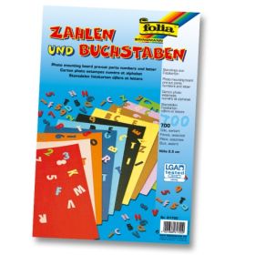 Zahlen und Buchstaben, 300 g/m², 10 Bogen-image