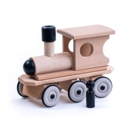 DYNAMIKO Holzzug Lokomotive schwarz-image