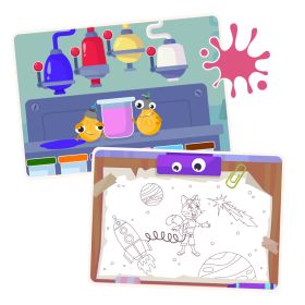 EDURINO Figur Juki, "Kreativität & Malen ab 4", Zugang zur EDURINO-Lernwelt-image