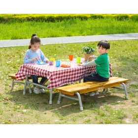 Outdoor Bank stapelbar, 120 x 28 x 26 cm, 2er-Set-image