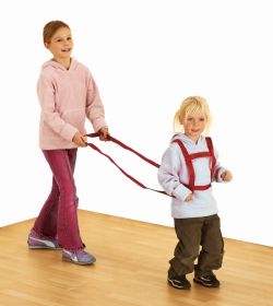 Kinder Laufleine Nylon rot-image