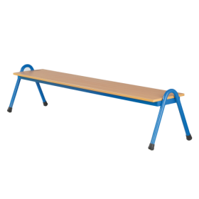 Stapelbare Bank mit melaminbeschichteter Spanplatte und ABS-Kante Breite wählbar, Höhe wählbar, Sitztiefe 30 cm-image