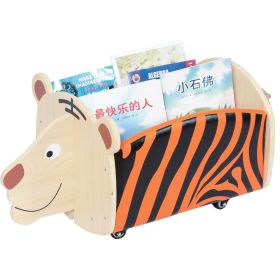 Bücherkiste Tiger, fahrbar-image