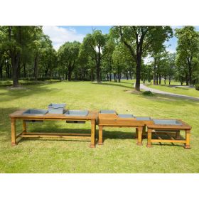 Outdoor Sand-u. Wassertische, 3er-Set-image