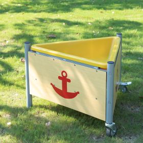 Mobiler Matschtisch, dreieckig-image