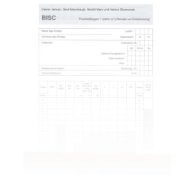 Protokollbogen 1 für BISC Bielefelder Screening, 25 Stk.-image