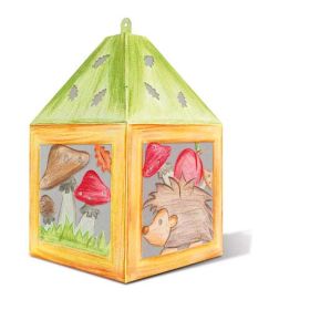 Blanko Windlichter Herbstzeit, 2 Stk.-image