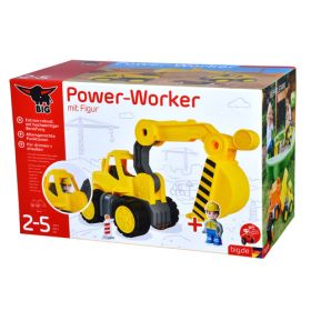 BIG Power Worker Bagger mit Figur-image