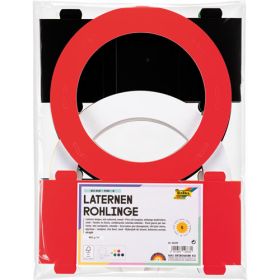 Laternenrohlinge aus Fotokarton, rund, 5er Sortiment-image