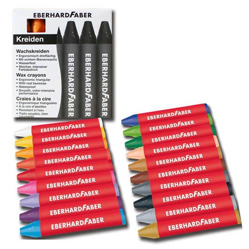 Eberhard Faber Wachsmalkreide, 12 Stk.-image
