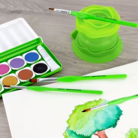 Pinsel Green Winner rund & flach, 4er-Set-image