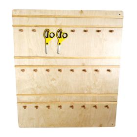 Scherenbrett für 24 Scheren inkl. Leiste für Namen-image