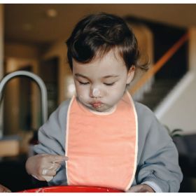 Lätzchen 34 x 62 cm, Band mit Schlitz-image