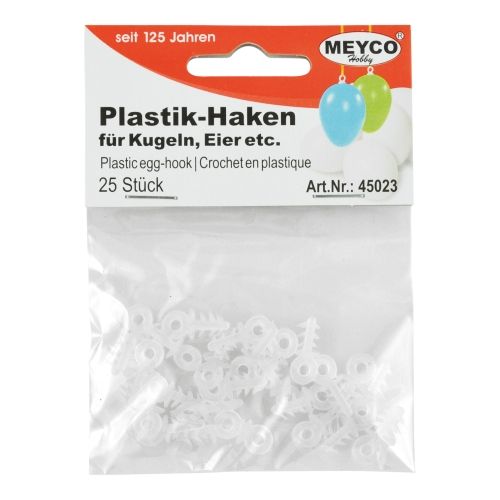 Plastik Haken für Kunststoff-Ostereier, 25 Stk.-image