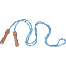 Outdoor active Springseil bunt, Holzgriff, Länge 250 cm, sortiert-image