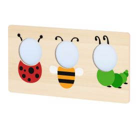 Wandelement m. Spiegel - Wiesentiere-image