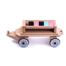 DYNAMIKO Holzzug Lore/Kippwagen-image