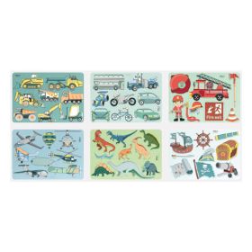 Kreativ-Schablonen-Set Adventure, 6-tlg.-image