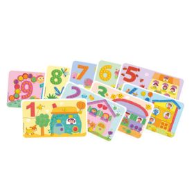 PlayMais® Karten-Set FUN TO LEARN NUMBERS, 14-tlg.-image