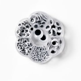 Wackelaugen Big Box Mix, 200 Stück, sortiert-image