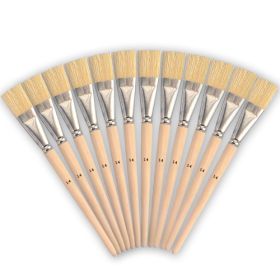 Kurzborstenpinsel, 12 Stk., Gr.14-image