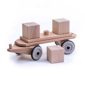 DYNAMIKO Holzzug Würfelwagen-image