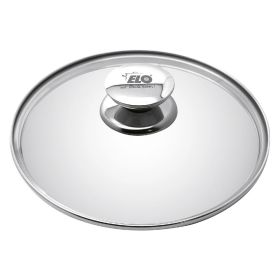 Glasdeckel mit Edelstahlrand 20 cm-image