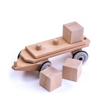 DYNAMIKO Holzzug Würfelwagen-image