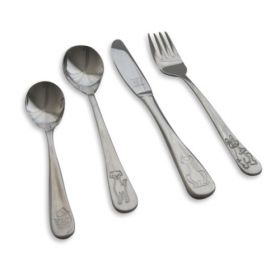 Kinder-Besteck, 4er Set, Meine Tiere-image