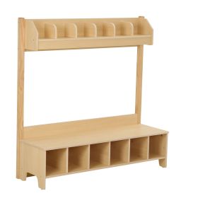 Kindergarderobe für 6 Plätze-image