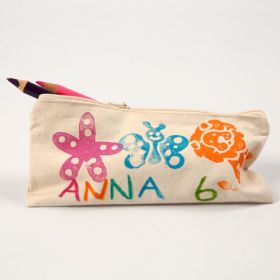 Federmäppchen selbst gestalten: Federmappe Baumwolle (4er-Set)-image