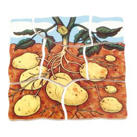 Lagenpuzzle Kartoffel-image