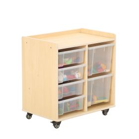 Mobiles Regal m.2 Reihen-4 kleine & 2 große Boxen-image