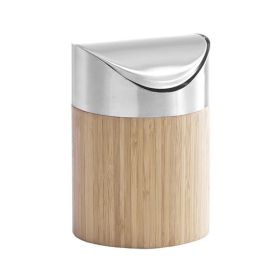 Tischabfallbehälter Bamboo, Ø 12 x 17 cm-image