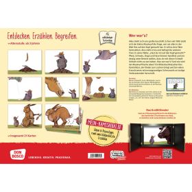 Kamishibai: Vom kleinen Maulwurf, der wissen wollte, wer ihm auf den Kopf gemacht hat-image