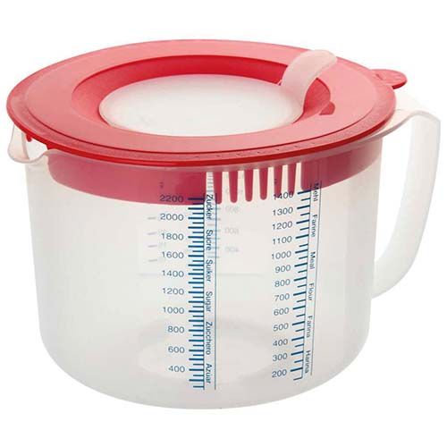Rührbecher, m. Spritzschutz, 2,2 l, Ø 18 cm, H 14 cm-image
