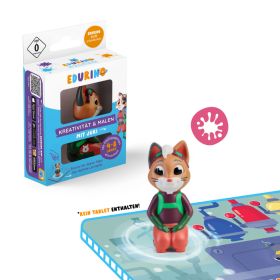 EDURINO Figur Juki, "Kreativität & Malen ab 4", Zugang zur EDURINO-Lernwelt-image