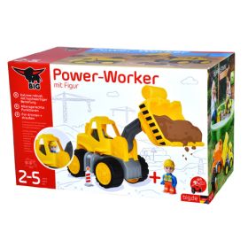 BIG Power Worker Radlader mit Figur-image