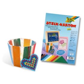 Stickkarton farbig, 300g/m², 17,5 x 24,5 cm, 40 Blatt-image