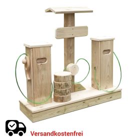 Kiga Tankstelle aus Holz-image