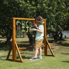 Outdoor Maltafel, transparent, inkl. 4 Standfüßen-image