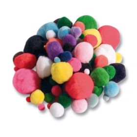 Pompons, 100 Stk-image
