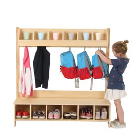 Kindergarderobe für 6 Plätze-image