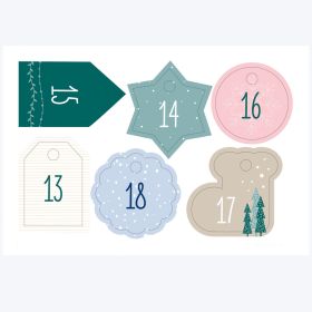 Adventskalender Set Basic, Stoffbeutel, 49-tlg.-image