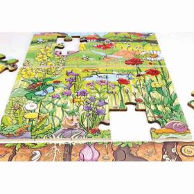 Bodenpuzzle Entdecke die Blumenwiese-image