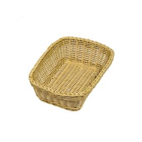 Brotkorb, 31,5 x 22 x 10 cm, eckig, hellbeige-image