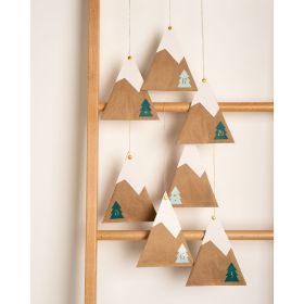Adventskalender Sticker, Christmas Tree, 1-24-image